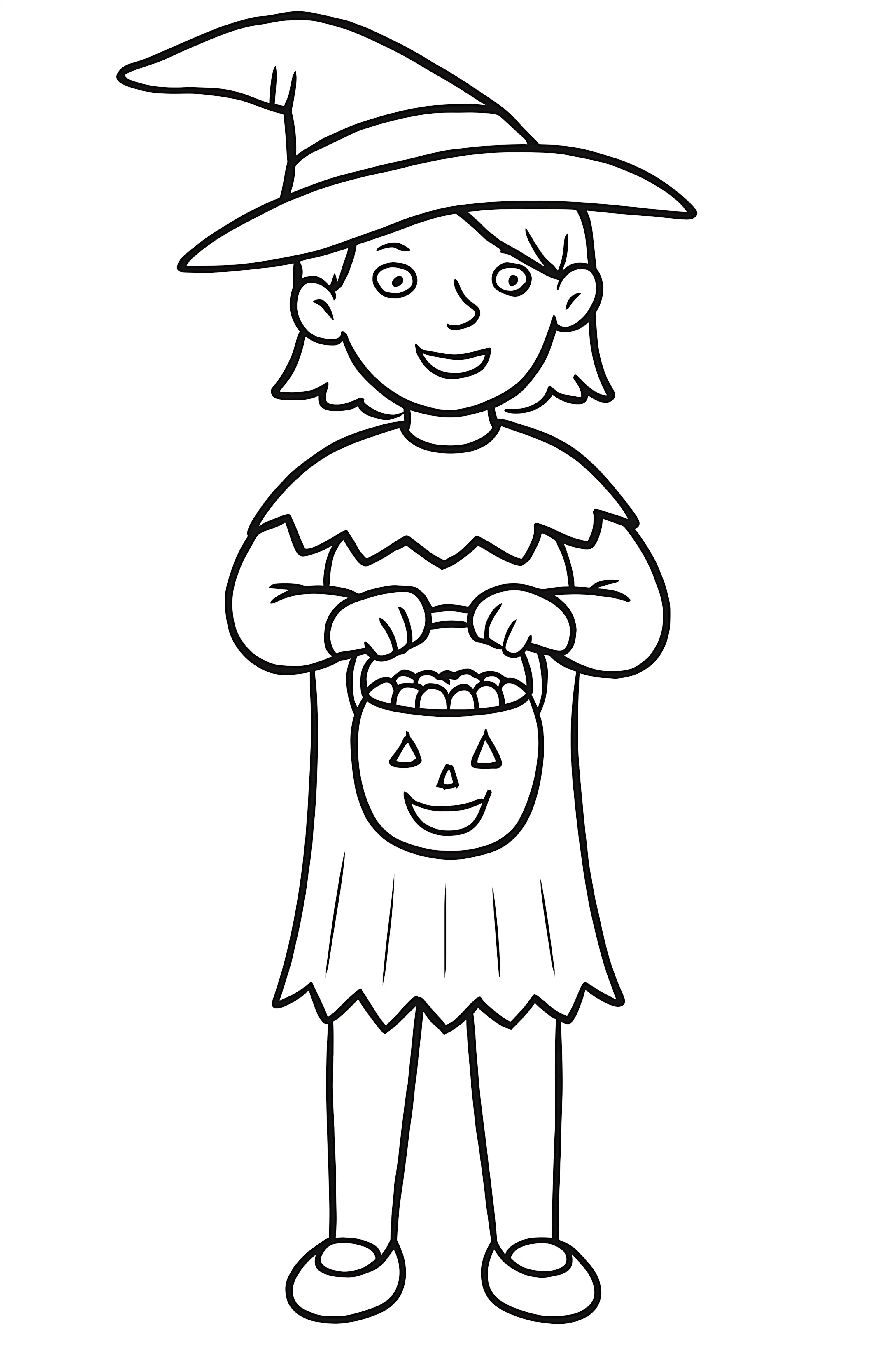 witch coloring